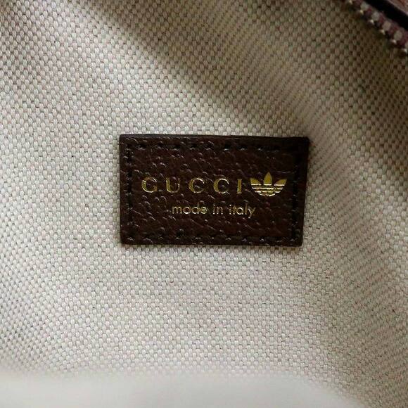 Gucci adidas Ophidia Trefoil Shoulder Bag Crossbody GG Brown Beige - Picture 9 of 9